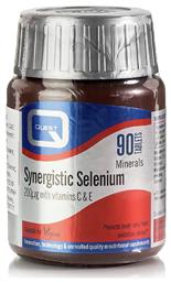 Quest Synergistic Selenium 200μg & Vitamins C & E 90 ταμπλέτες από το Pharm24