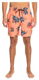 Quiksilver Everyday Mix Volley Ανδρικό Μαγιό Σορτς Fresh Salmon Floral