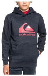 Quiksilver Fleece Παιδικό Φούτερ με Κουκούλα και Τσέπες Μπλε