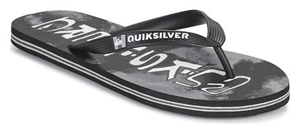 Quiksilver Molokai Acid Drop Flip Flops σε Μαύρο Χρώμα