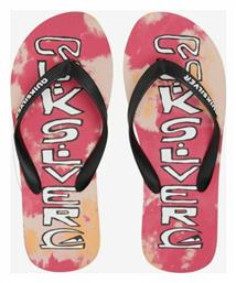 Quiksilver Molokai Acid Drop Flip Flops σε Μαύρο Χρώμα