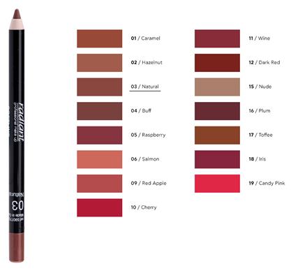 Radiant Softline Waterproof Lip Pencil 03 Natural