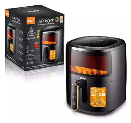 Raf Air Fryer 6lt Μαύρο R-5330 από το MagicStore