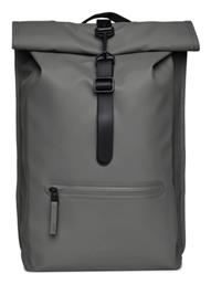 Rains Rolltop Rucksack Σακίδιο Πλάτης Γκρι από το Modivo