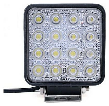 Raistar Τετράγωνος Προβολέας Αυτοκινήτου LED Universal 48W 1τμχ από το Filinda