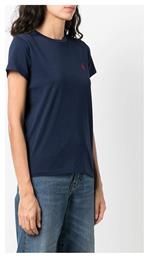 Ralph Lauren Γυναικείο Αθλητικό T-shirt Navy Μπλε