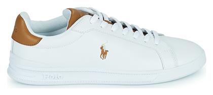 Ralph Lauren Hrt CT II Ανδρικά Sneakers Λευκά