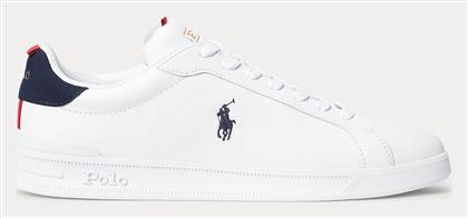 Ralph Lauren HRT CT II Unisex Sneakers Λευκά