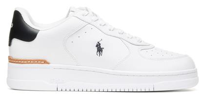 Ralph Lauren Masters Court Ανδρικά Sneakers Λευκά