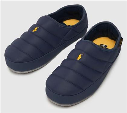 Ralph Lauren Maxson 2 Χειμερινές Ανδρικές Παντόφλες Μπλε