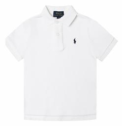 Ralph Lauren Παιδικό Καλοκαιρινό Polo Κοντομάνικο Λευκό