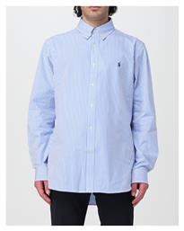 Ralph Lauren Shirt Βαμβακερό Πουκάμισο Blue