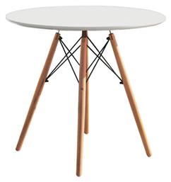 Randy Κουζίνας Λευκό 70x70x72εκ.