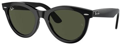 Ray Ban Γυαλιά Ηλίου με Μαύρο Κοκκάλινο Σκελετό και Πράσινο Φακό RB2241 901/31