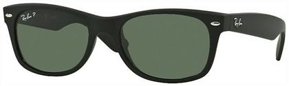 Ray Ban Wayfarer Γυαλιά Ηλίου με Μαύρο Κοκκάλινο Σκελετό και Πράσινο Φακό RB2132 622 από το Modivo