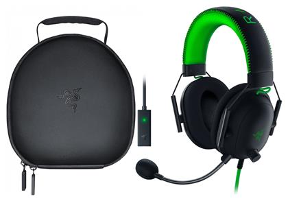 Razer BlackShark V2 Special Edition Over Ear Gaming Headset με σύνδεση 3.5mm / USB Πράσινο