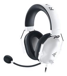 Razer BlackShark V2 X Over Ear Gaming Headset με σύνδεση 3.5mm Λευκό από το e-shop