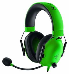 Razer BlackShark V2 X Over Ear Gaming Headset με σύνδεση 3.5mm Πράσινο από το e-shop