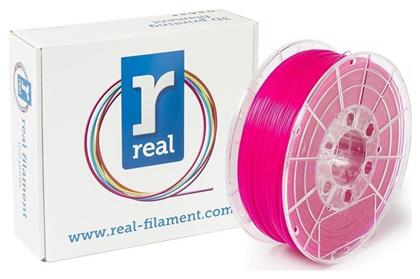 Real Filament PLA 3D Printer Filament 1.75mm Fluorescent Pink 0.5kg