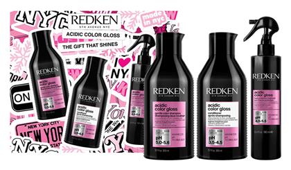 Redken Acidic Color Gloss Σετ Θεραπείας Μαλλιών 3τμχ