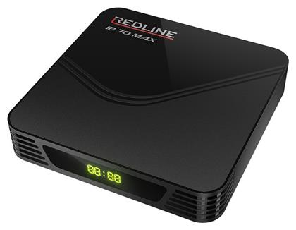 Redline TV Box IP-70 Max 4K UHD με WiFi 2GB RAM και 16GB Αποθηκευτικό Χώρο με Λειτουργικό Android 10.0 από το e-shop