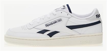 Reebok Club C Revenge Ανδρικά Sneakers Ftw White / Chalk / Vector Navy