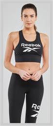 Reebok Identity Γυναικείο Αθλητικό Μπουστάκι Μαύρο