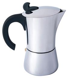 Relags 633011 Μπρίκι Espresso 4cups Inox Ασημί