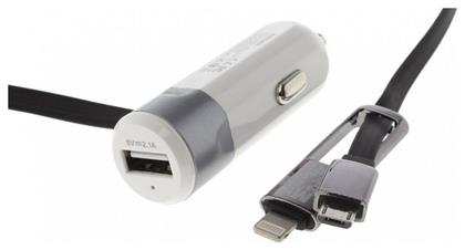 Remax 3.4A Car Charger RCC102 Ασημί