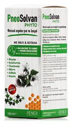 Rener PneoSolvan Phyto Σιρόπι για Ξηρό και Παραγωγικό Βήχα 150ml
