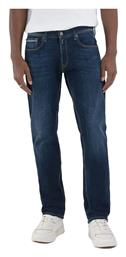 Replay Grover Ανδρικό Παντελόνι Τζιν Ελαστικό Regular Fit Straight Μπλε