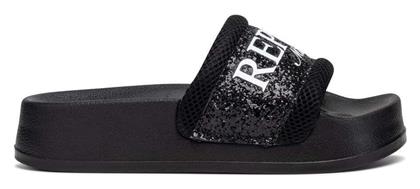 Replay Lotty Slides Μαύρα