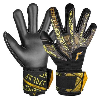 Reusch Attrakt Duo Finger Support Γάντια Τερματοφύλακα Ενηλίκων Μαύρα από το MybrandShoes