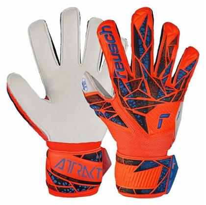 Reusch Attrakt Solid Finger Support Γάντια Τερματοφύλακα Παιδικά Πορτοκαλί από το MybrandShoes