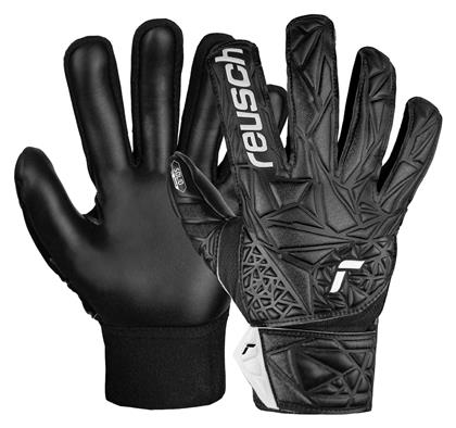 Reusch Attrakt Starter Solid Finger Support Jnr Γάντια Τερματοφύλακα Παιδικά Μαύρα από το MybrandShoes