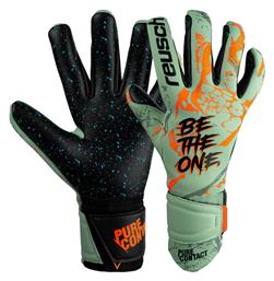 Reusch Pure Contact Γάντια Τερματοφύλακα Ενηλίκων Πράσινα Fusion από το MybrandShoes