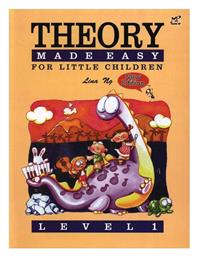 Rhythm MP Ng Lina - Theory Made Easy For Little Children Level 1 (Αγγλική Έκδοση) Παιδικό Βιβλίο Θεωρίας