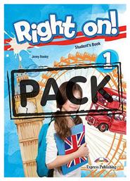 Right on! 1 Student's Pack, (with Iebook & Digibook Book) από το Filinda