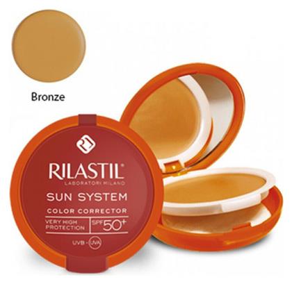 Rilastil Sun System Uniforming Compact SPF50 Αντηλιακή Πούδρα 10gr