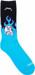 Rip N Dip Welcome to Heck Ανδρικές Κάλτσες Με Σχέδια Electric Blue RND7117