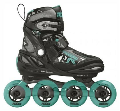 Roces Moody Tif Inline Αυξομειούμενα Rollers Μαύρα Παιδικά από το MybrandShoes