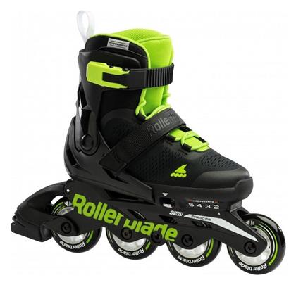 Rollerblade Microblade Inline Αυξομειούμενα Rollers Μαύρα Παιδικά από το New Cult