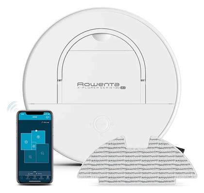 Rowenta X-Plorer Series 130 AI για Σκούπισμα & Σφουγγάρισμα Λευκή