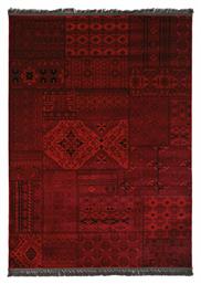 Royal Carpet 7675A Σετ Χαλιά Κρεβατοκάμαρας Afgan Dark Red 11AFG7675A77.067500