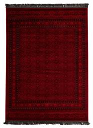 Royal Carpet Χειροποίητο Χαλί Ορθογώνιο με Κρόσια D.red 7454a