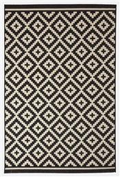 Royal Carpet Flox 721K Χαλί Διάδρομος Καλοκαιρινό Ψάθινο Black