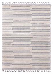 Royal Carpet La Casa 713A με Κρόσια White / Light Grey