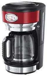 Russell Hobbs Καφετιέρα Φίλτρου 1000W Red