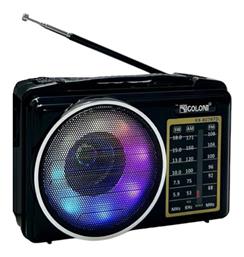 RX BT807SD Επιτραπέζιο Ραδιόφωνο Επαναφορτιζόμενο με Bluetooth και USB Μαύρο