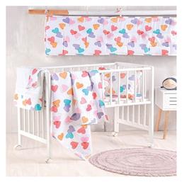 Rythmos Σετ Βρεφική Παπλωματοθήκη με Μαξιλαροθήκη Zoey Multi 110x160εκ.